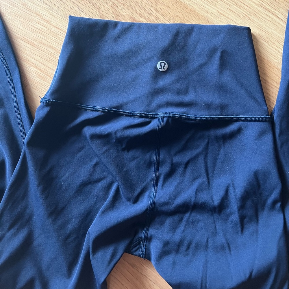 Navy blue Lululemons size 0